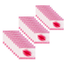 30pcs Collagen Crystal Pink Lip Mask for Dry Cracked Lips Hydrating AntiAging Pads