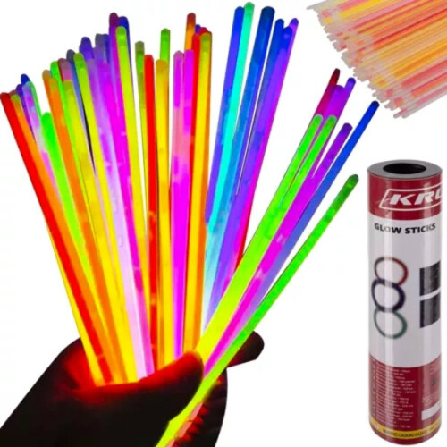 100 pcs - Luminous Glowsticks - Bracelet multicolor