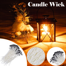 Miayilima Candle Wicks Pre Waxed Wick Cotton Core For Candle Diy Making