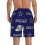 DC_Cowboys Ανδρικό casual παντελόνι θαλάσσης με αθλητικό κοντό μανίκι με το λογότυπο της 3