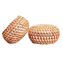 Set de arzătoare de tămâie din ratan țesute, decor estetic pentru casă, fără miros, mici, 2 bucăți