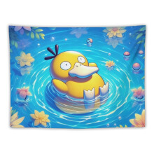 Gobelinek Psyduck Gobelin Fali dekoráció Nappaliba Hálószoba Kollégiumi Dekoráció Takaró Falikép