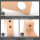 Supporti per asta per tende in legno Guangmc, staffe di supporto a soffitto (2 pezzi) 3