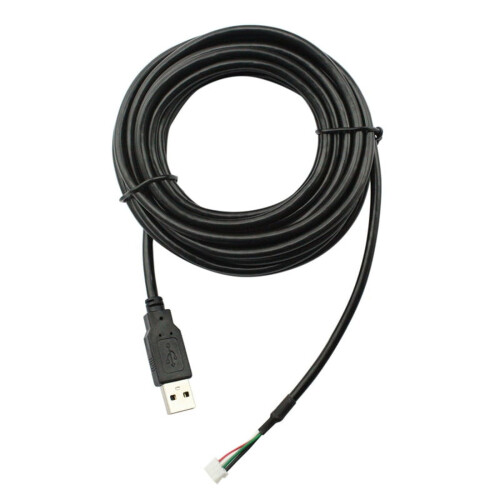 Cabo USB 2.0 de 2 metros com conector de 4 pinos para câmera USB