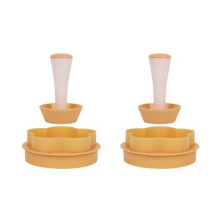 Taartvormpjes, deegstamper, mini-taartstamper, ronde taartvormpjesmaker, bakgereedschap