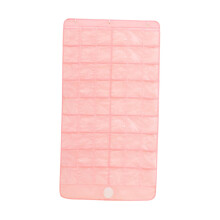 Organiseur de classe à poches TISHITA, rose, avec pochettes transparentes pour téléphone portable, 54 poches.