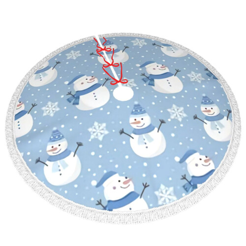 Saia para árvore de Natal de 91 cm (36 polegadas), ideal para o Natal, perfeita para decorações rústicas natalinas. 2