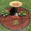 Μπάνιο πουλιών Huarll Blue Resin Birdbath Antique Polyresin για κήπο και αυλή 4