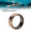 Smart-Ring 18 mAh Gold Ringgröße 10 Gesundheits-Tracker 4