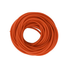 2050 10M Outdoor Natuurlijke Latex Rubberen Buis Rekbare Elastische Buis Jacht Vervangende Riem Oranje