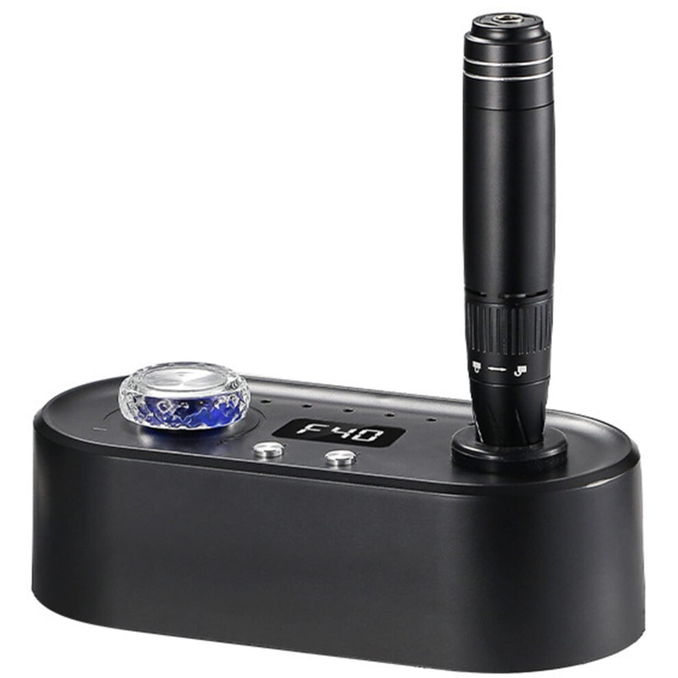 Black Electric Nail Drill 40000Rpm Brushless Professional Kit For Manicure Pedicure Low Noise