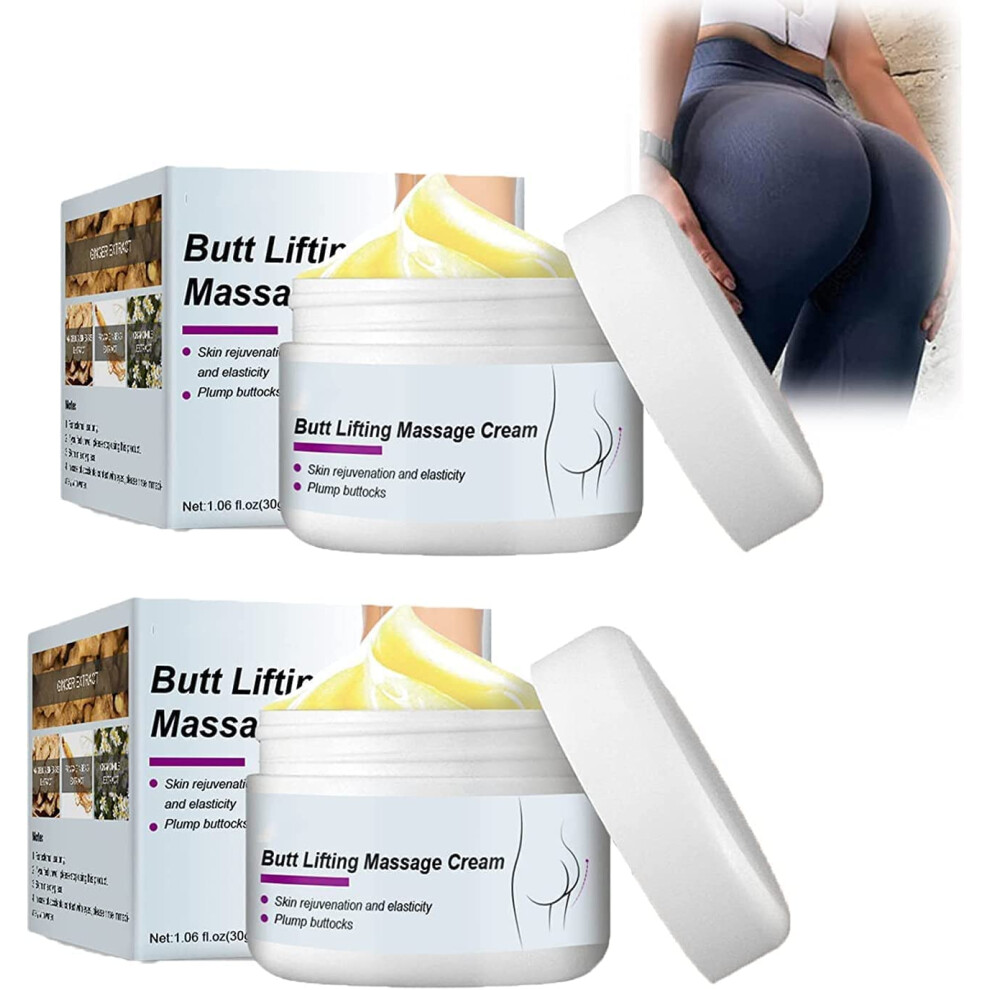 Cream 2Pcs Butt Lifting With Collagen For Firm Skin And Butt Enhancement Massage