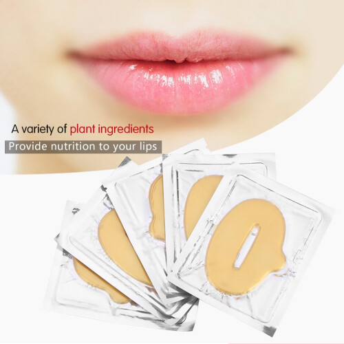 Collagen Lip Mask Set for Dry Chapped Lips Overnight  and Deep Hydration 5pcs 1