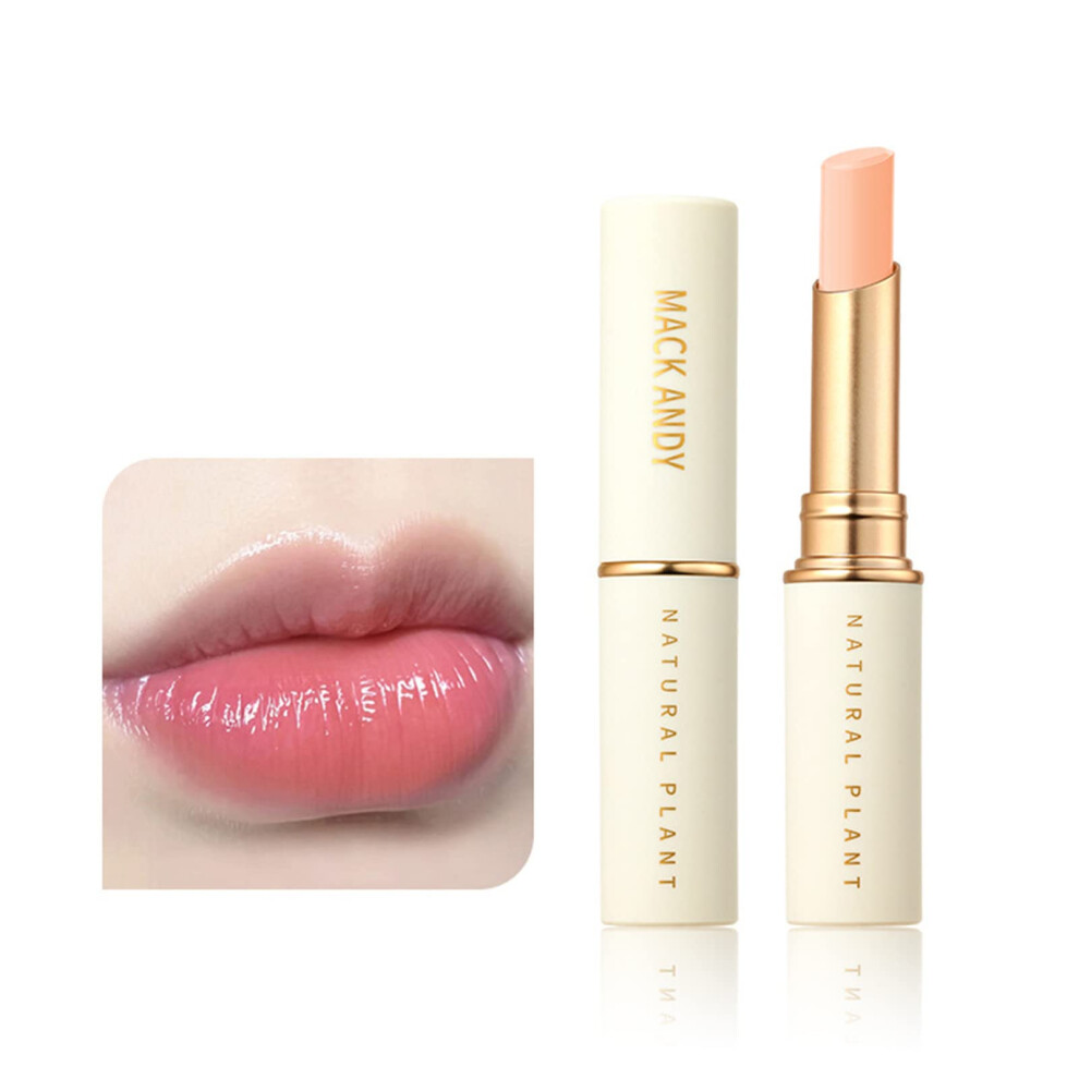 Mint Moisturizing Lip Balm with Vitamin E for Chapped Lips , Clear Primer, Smooth Finish