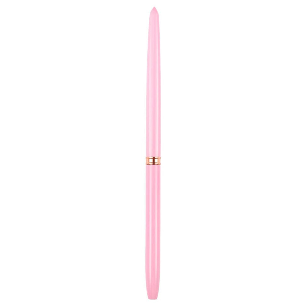 Pink Nail Art Brush With Precision Fine Tip And Ergonomic Handle For Professional Nail Detailing