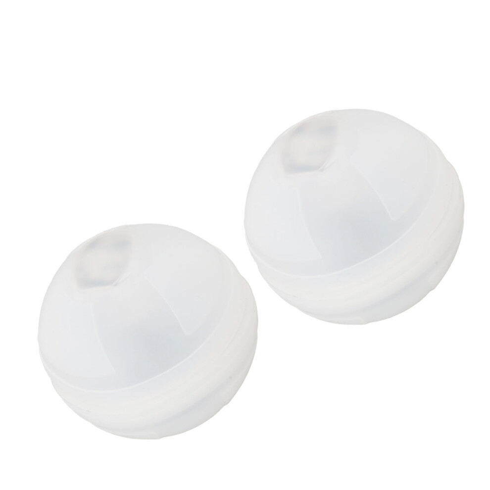 2pcs Glow in Dark Silicone Water Balloons - Quick Fill & Self Sealing