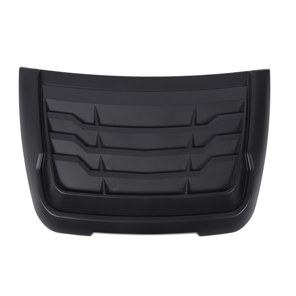 Hood Air Intake Cover For Ford Ranger 20152022, Abs Bonnet Vent With Heat Dissipation, Black 9450606249296