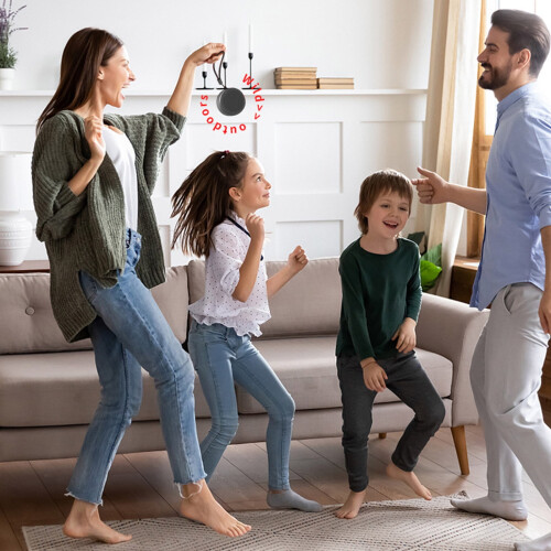 Jacenvly2024Νέο φορητό ηχείο Bluetooth, στερεοφωνικός ήχος HiFi, μίνι ασύρματο ηχείο 1