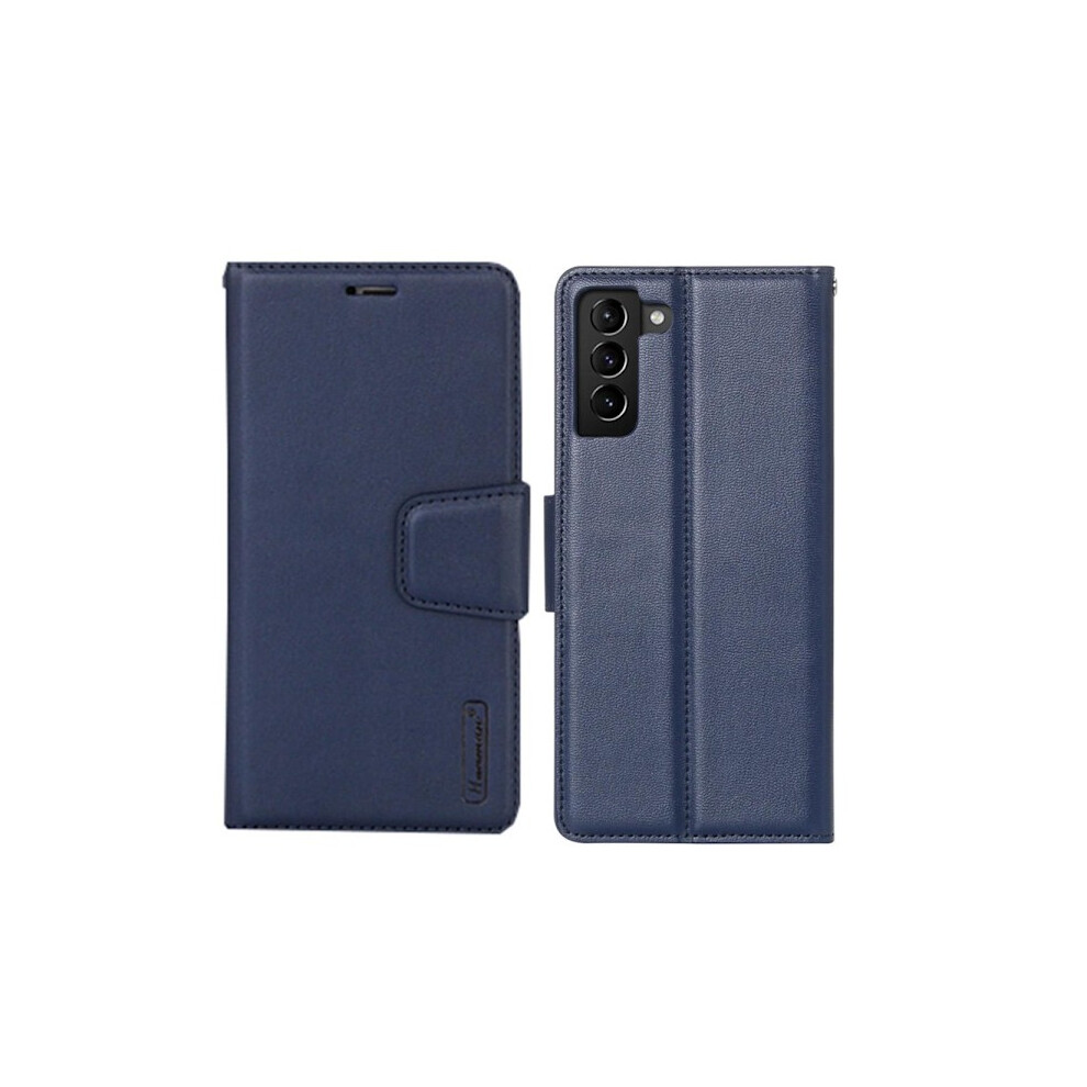 Compatible With Samsung Galaxy S21 - Professional Stylish Wallet Case Navy Blue 9191629435043