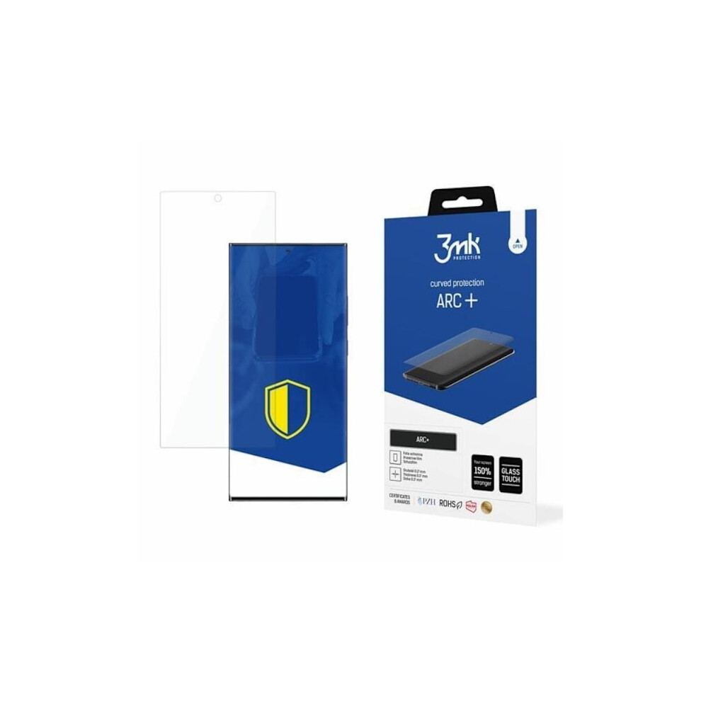 3Mk Galaxy S22 Ultra Plastic Film Screen Protector Arc+ Transparent 9191629435234