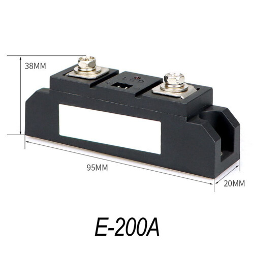 Mosiee Solid State Relay for SSR,Single Phase Input, 4-32VDC Output, 30-480VAC