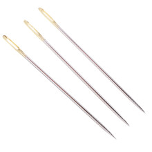 3er-Pack extra lange, große Ösen-Stickstahl, Stickerei