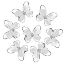 Decorațiuni pentru unghii 10 buc pandantive pentru manichiură accesorii artistice stil 3D aliaj de cristal