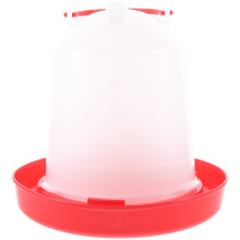 Mangiatoia e abbeveratoio per pulcini Eease, abbeveratoio per pollame, vassoio per uccelli, dispenser per anatre 5L