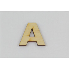 Stück, 10 Zoll x 1/4 Zoll dicke Holzbuchstaben in der Schriftart Arial, leicht zu bemalen oder zu dekorieren