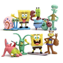 Csomagolja be Spongyabob Kockanadrág figuráit Spongyabob Kockanadrág karácsonyi ajándékok