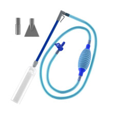 Aspiradora para piscinas Lohuatrd con 2 adaptadores de boquilla, manguera de sifón, válvula ajustable, compatible con acuarios, spas y jacuzzis.