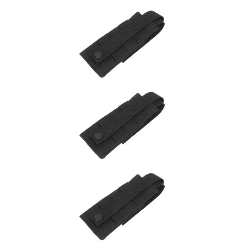 3 stuks oplaadbare mini-zaklampjes van nylon