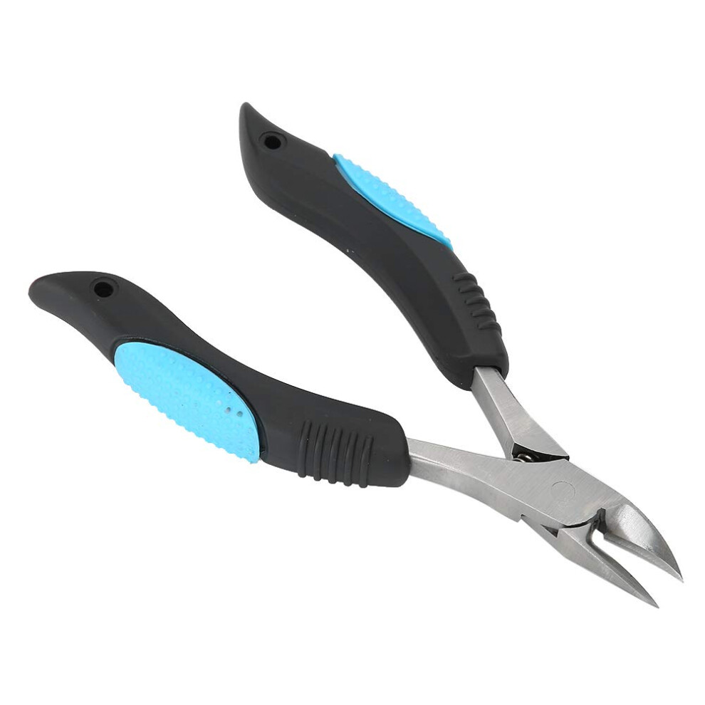 Professional Ingrown Toenail Clippers with NonSlip Grip and Precision Cuticle Scissors for Thick Nails