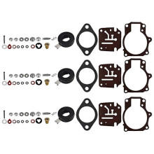 Kit de Reconstrução e Reparo do Carburador e Bóia para Evinrude 396701 65 70 75