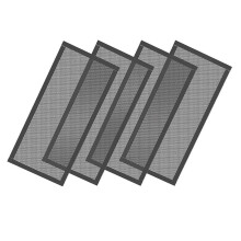 Capace de ventilație pentru podea, filtre de aer cu plasă magnetică puternică, ecrane de registru din PVC de 4x10 inci, 4 buc.
