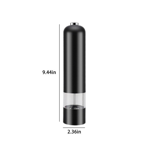 Zeceouar Electric Pepper Grinder Set - USB Rechargeable, Automatic One-Hand Operation, Adjustable Coarseness, Refillable 2