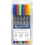 Leather Dye Pens, Double Sided with Fine and Tips, Basic lors, 6-Pack 1