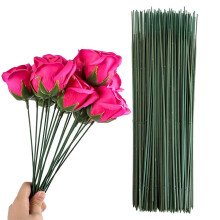 AIXING Floral Wire 100pcs for Crafts, Flower Making, DIY Bouquet Stem Wrapping & Wreath Making – Calm