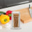 Θήκη οδοντογλυφίδας Farfi Thicken Cotton Swab Box Ακρυλικό για οικιακή χρήση, μικρό διαφανές 5