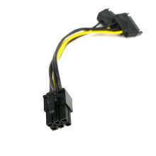 naar kaartpin 20 cm vrouwelijke voeding 6 video MF mannelijk -e15Pin