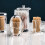 Θήκη οδοντογλυφίδας Farfi Thicken Cotton Swab Box Ακρυλικό για οικιακή χρήση, μικρό διαφανές 8