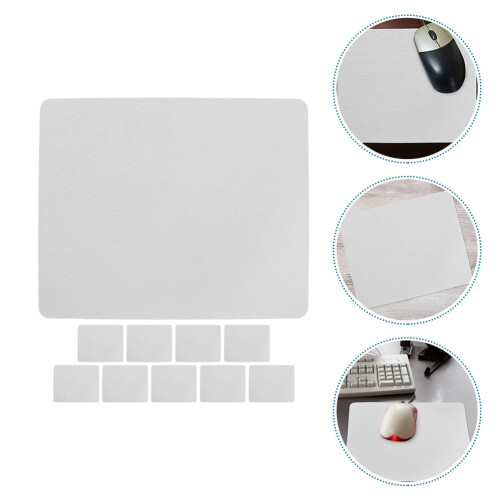 Eease10 τεμάχια Mouse Pads για εξάχνωση σπιτιού, Mouse Pads για κενό γραφείο, Mouse Pads για 1