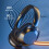 Ασύρματα ακουστικά Txmfgh με Bluetooth, στερεοφωνικά ακουστικά HIFI, λειτουργία BASS και 4