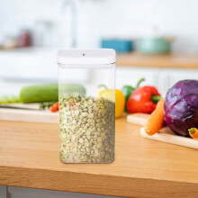 1300 ml luftdichte Vorratsdosen, stapelbare Küchengläser mit Deckel, kompatibel mit lulshou, zur Aufbewahrung von Tierfutter und Leckerlis