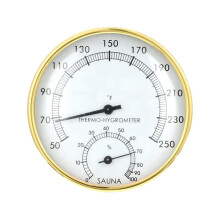 2-in-1 saunathermometer in Fahrenheit, saunathermometer en hygrometer voor binnentemperatuur en luchtvochtigheid