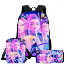 Zaino K-Pop Demon Hunter, borsa a tracolla, borsa per il pranzo, astuccio, zaino scolastico 3PKKH002