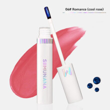 Lip Color Peel off Lip Tattoo Waterproof Long Lasting- 06#Romance(coolrose) 4ML
