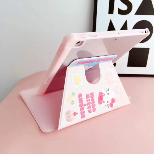 Θήκη Hello Kitty με υποδοχή στυλό, αντιπτωτική για iPad Air 3/4/5, συμβατή με 9ης γενιάς, Pro - 2