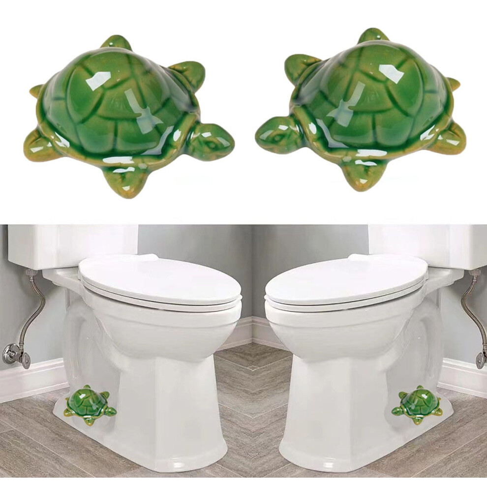 Ceramic Toilet Bolt Covers 2Pcs, Decorative Toilet Cover Compatible With Standard Toilets 9191629617449