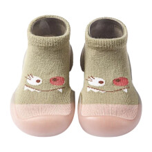 Chaussons chaussettes pour bébé, baskets antidérapantes à semelle souple et respirante, protection anti-collision, légères et confortables.